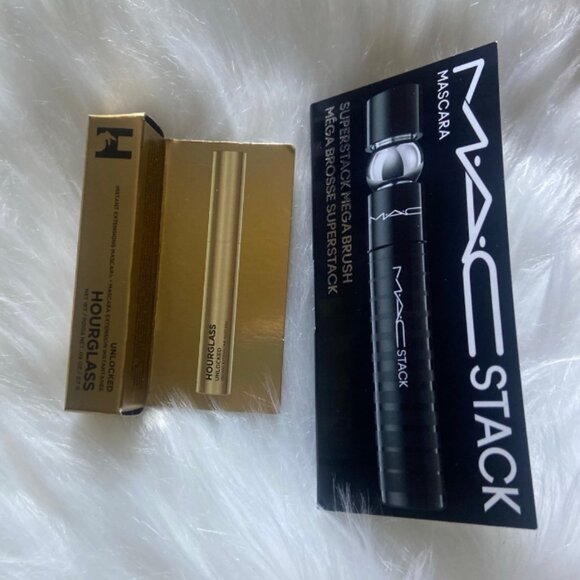 MAC Stack Mascara Travel &‎ Hourglass Unlcocked Mascara - Picture 1 of 5